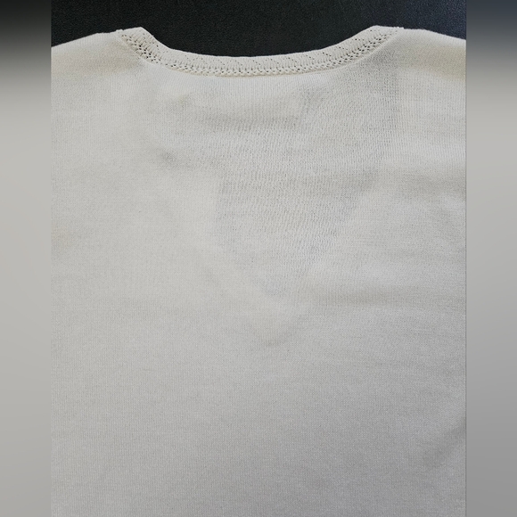 NWT - Silk Blend Liz Claiborne Cream Jersey - Size XL - Picture 10 of 10